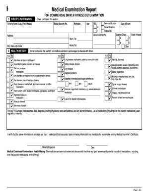 dot physical form for ups drivers